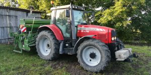 Massey Ferguson 7475 i Amazone AD 3000 Super 