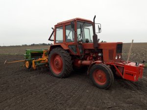 MTZ + Amazone RE25+ Amazone D7 