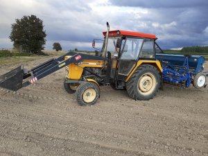 Ursus C-355m & agregat uprawowo siewny