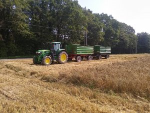 John deere 6110M z pronar i HW