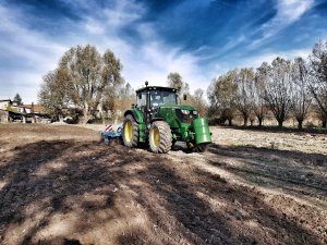 John deere 6140r uprawa ugoru 