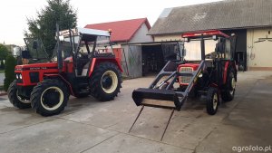 Koniec sezonu 2019 ursus c 330 i zetor 7245
