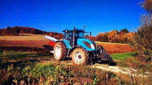 Landini Landpower 125 i pług Akpil KM 180