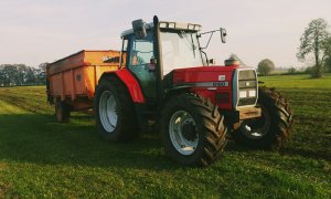 Massey ferguson 6180+ rozrzutnik Mat service 