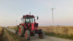 Mtz 82 & przyczepa jednoosiowa