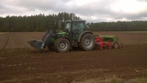 DF Agrofarm 420 & Euromasz & Amazone D7 Super S