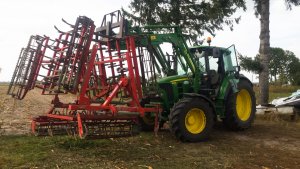 John Deere 6230 & Agro-Masz AU42