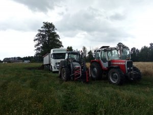 Massey Ferguson 698t + Lamborghini