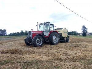 Massey Ferguson 698t +krone