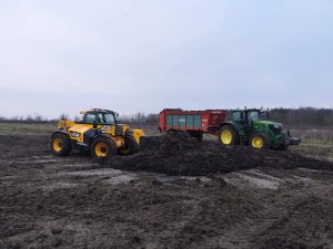 John Deere 6175R + Kemper & JCB 535-95