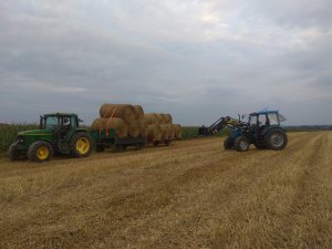 John Deere 6506 & Pronar 82sa