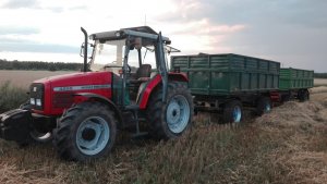 Massey Ferguson 4255 + Autosan D633 + Autosan D50