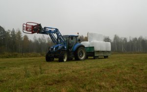 New Holland T5.105 / Przyczepa