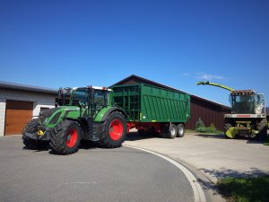 Fendt 720 & przyczepa