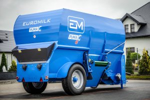 EUROMILK PUMA wóz paszowy - z poziomą konstrukcją ślimaków mieszających