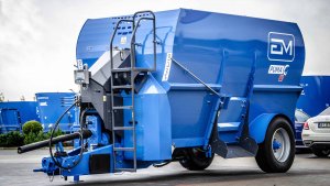 EUROMILK PUMA wóz paszowy - z poziomą konstrukcją ślimaków mieszających