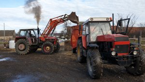 Zetor 12145 i Ursus c3110