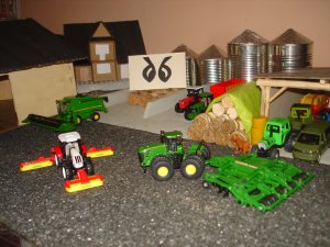 John Deere 9630 + Amazone Centaur, Steyr + Pottinger