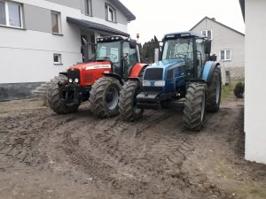 Landini Legend 115 & Massey Ferguson 6485