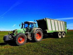 Fendt 820 Vario + Bergman