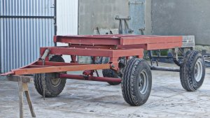 Remont przyczepy d-47