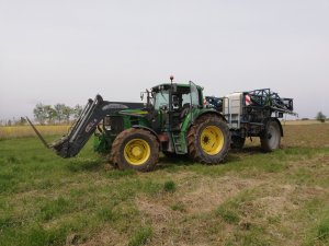 John deere 6530 + Rts albatros 45