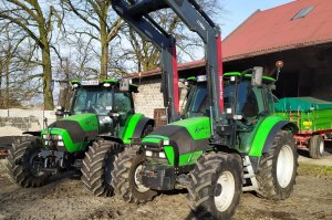 2x Deutz-Fahr Agrotron K100