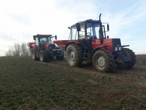 Belarus 952.2 & Case Maxxum 