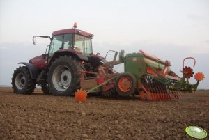 Case IH Maxxum 135 + Amazone D9