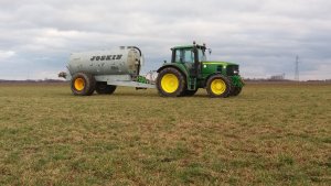 John Deere 6630 i Joskin 10000ME