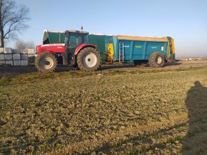 Massey Ferguson 6485 + Rolland V2-170