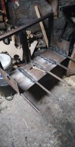 Widły do ładowacza na linkę