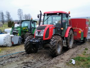 Zetor Proxima 7441+John Deere 5080M