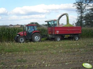 Case JX 70 + Wielton 8t