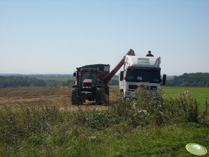 Case MX 170 + HORSCH