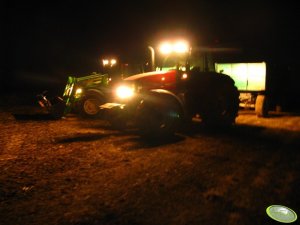 Case Mx135 i JD 5080R + HL