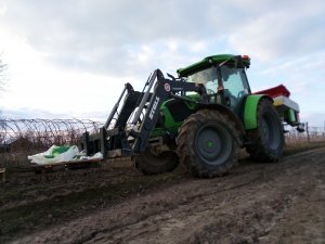 Deutz-Fahr 5110C & Unia MXL 1200