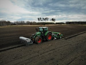 Fendt 720 & zestaw do siewu