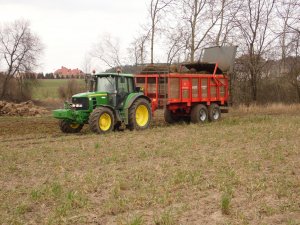 John Deere 6630 i Ursus N-270