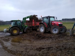 Massey Ferguson 5710 Dyna4+ John Deere 5080M