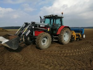 Massey Ferguson 6160 & Staltech PAZUREK P27+ Poznaniak 