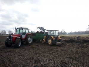 Massey ferguson 698t+Ursus c-360