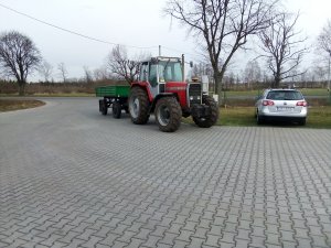 Massey Ferguson 698t + autosan