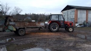 Zetor 7211 & rozrzutnik obornika 3.5T