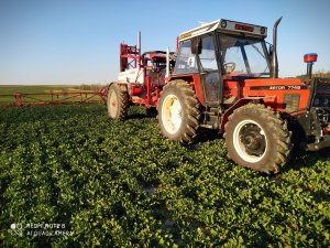 Zetor 7745 & Unia Pilmet 2518