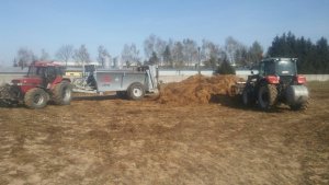 Case 5130+Fliegl Ads80 & Steyr 4085