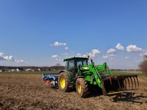 John Deere 5080R & AGRO-LIFT BT30