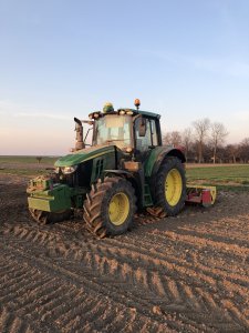 John Deere 6120m+pottinger lion303