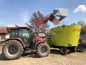 Case JXU + Sonarol, Ursus 3512 + Storti Dunker