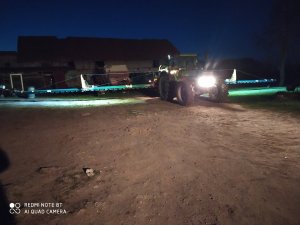 Deutz Fahr 6.10 z opryskiwaczem Danfoil